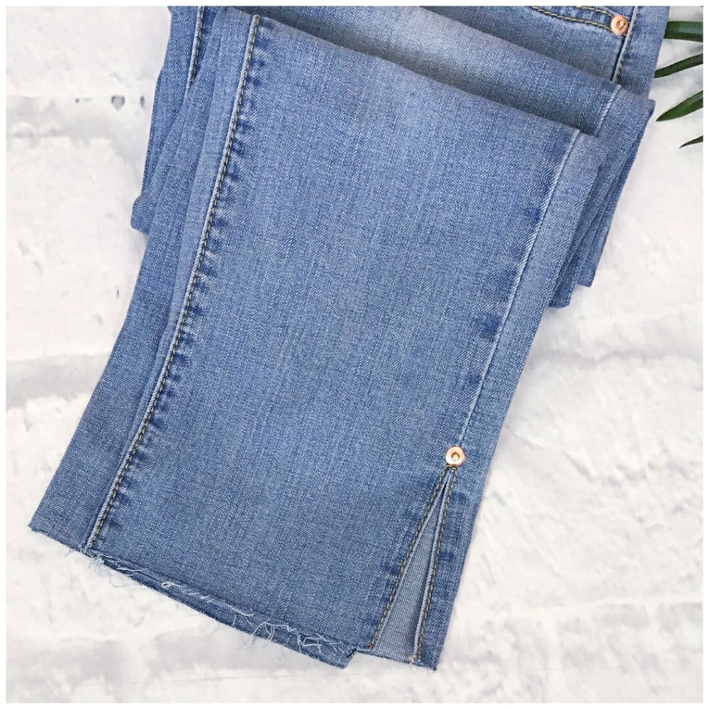 LAST ONE❗🎀HP🎀CURRENT AIR High Rise Ankle Medium Wash Jean - Picture 3 of 8